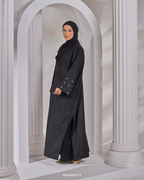 HAYAA ABAYA IN BLACK