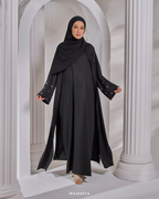 HAYAA ABAYA IN BLACK