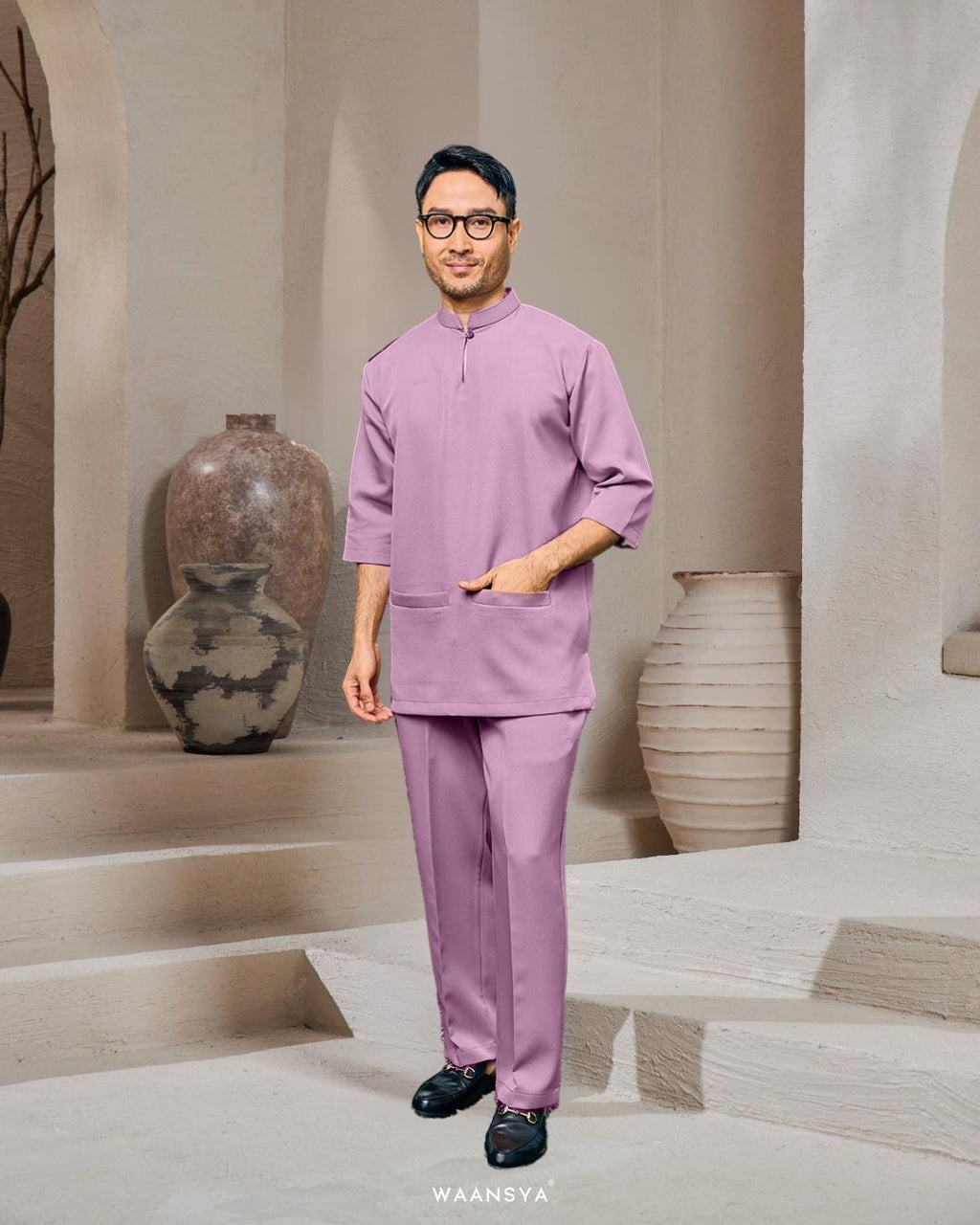 INDERA IN DUSTY PURPLE
