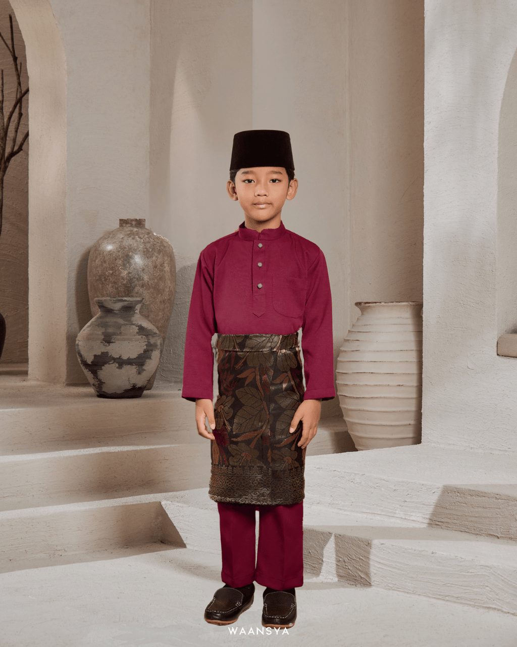 BADANG KIDS IN MAROON