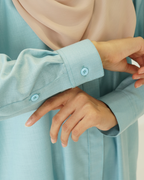 LUNA SUIT IN AQUA BLUE