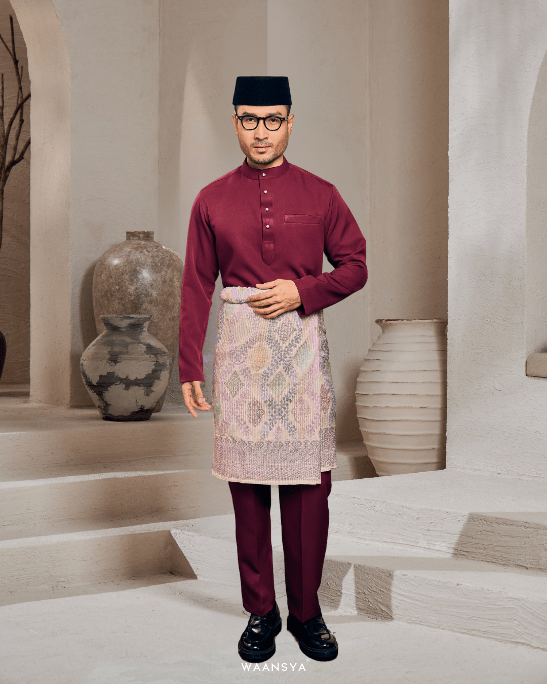 BADANG IN MAROON