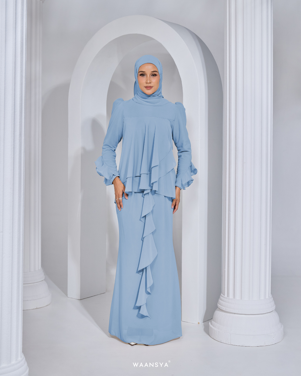 AURORA KURUNG IN SOFT BLUE
