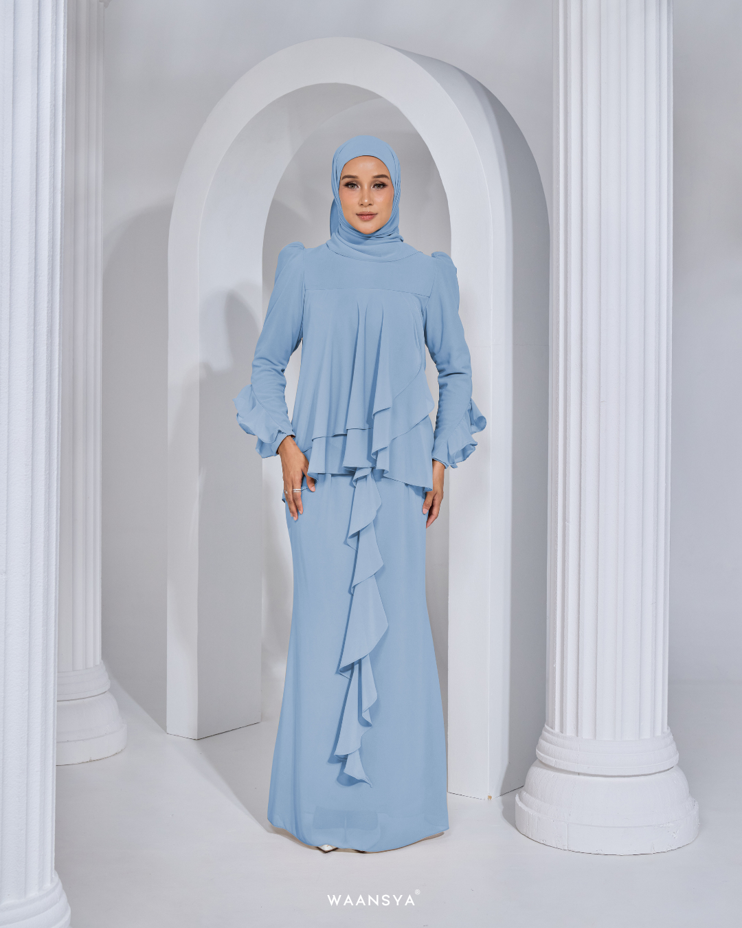 AURORA KURUNG IN SOFT BLUE