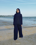 ALUNA TOP & PANTS IN NAVY BLUE