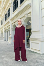 GRACE IN MAROON