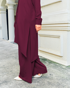 GRACE IN MAROON