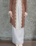 DALIA SKIRT IN SILVER MIST