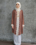 DALIA SKIRT IN SILVER MIST