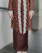 DALIA SKIRT IN WALNUT