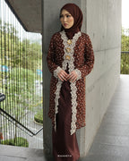 DALIA SKIRT IN WALNUT