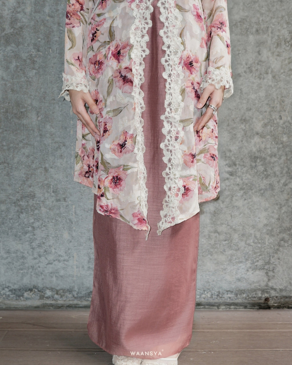 DALIA SKIRT IN ROSEWOOD