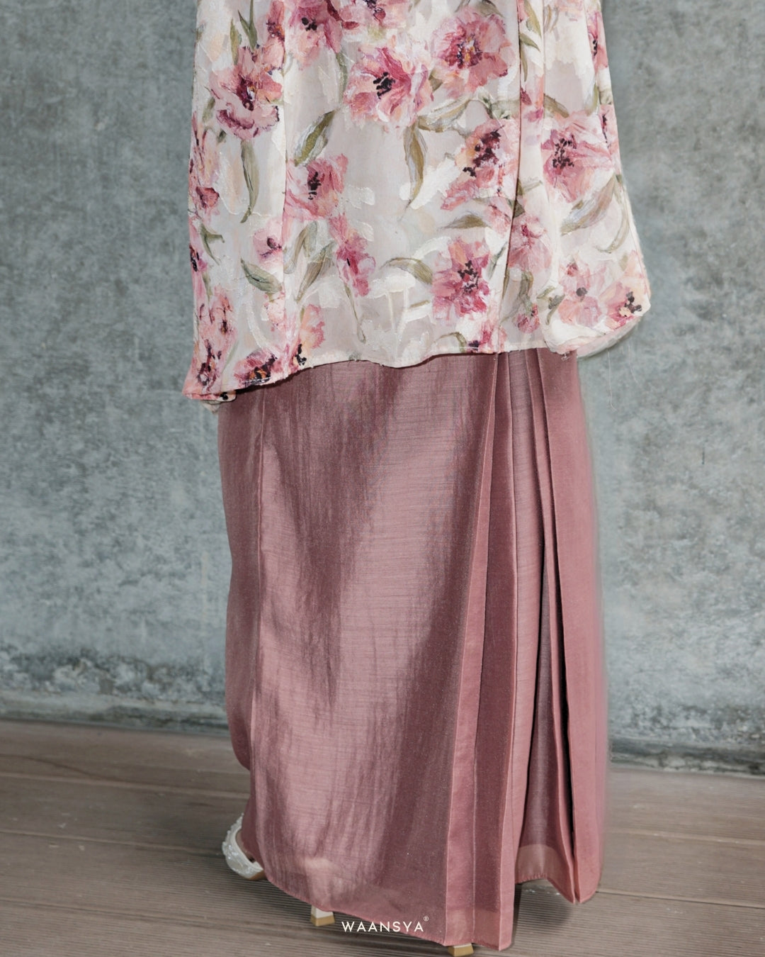 DALIA SKIRT IN ROSEWOOD