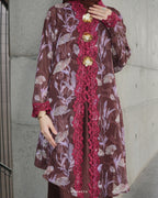 THEA KEBAYA IN BERRY PLUM