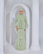 AURORA KURUNG IN PASTEL GREEN