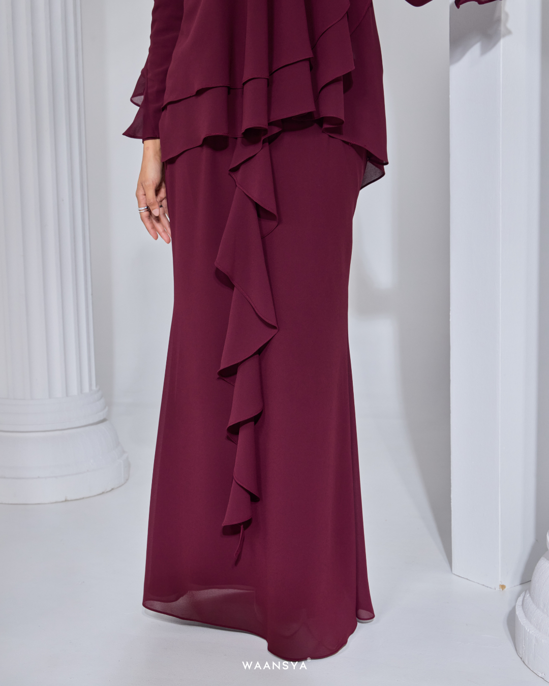AURORA KURUNG IN MAROON
