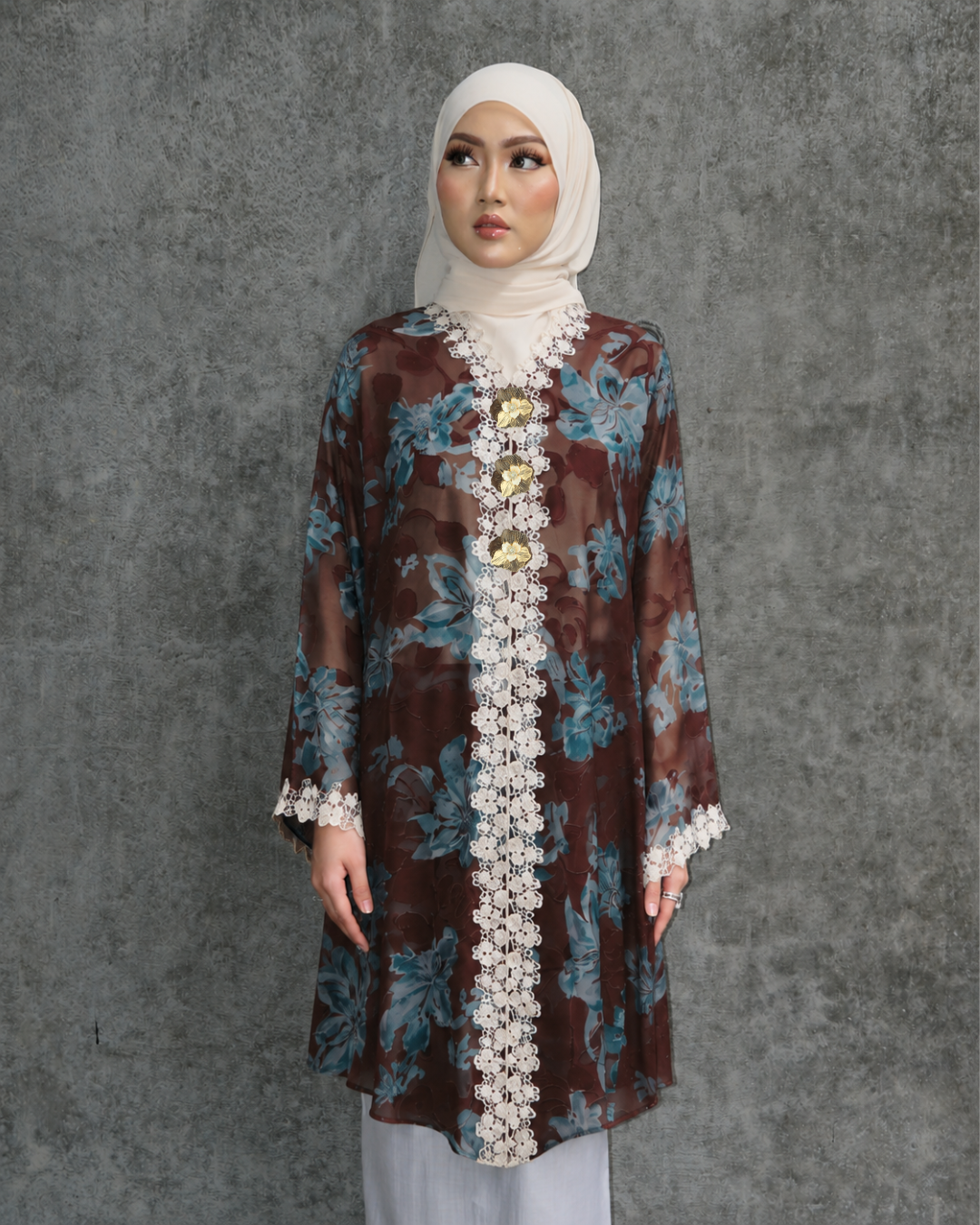THEA KEBAYA IN MOCHA