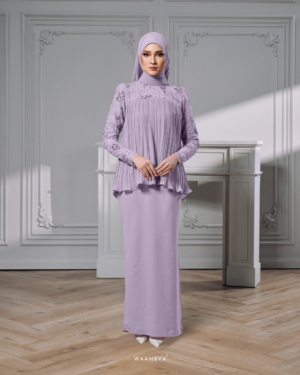 PRE-ORDER JULIA KURUNG IN LILAC 2.0