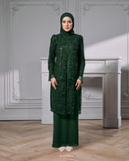 IZARA KURUNG IN EMERALD GREEN