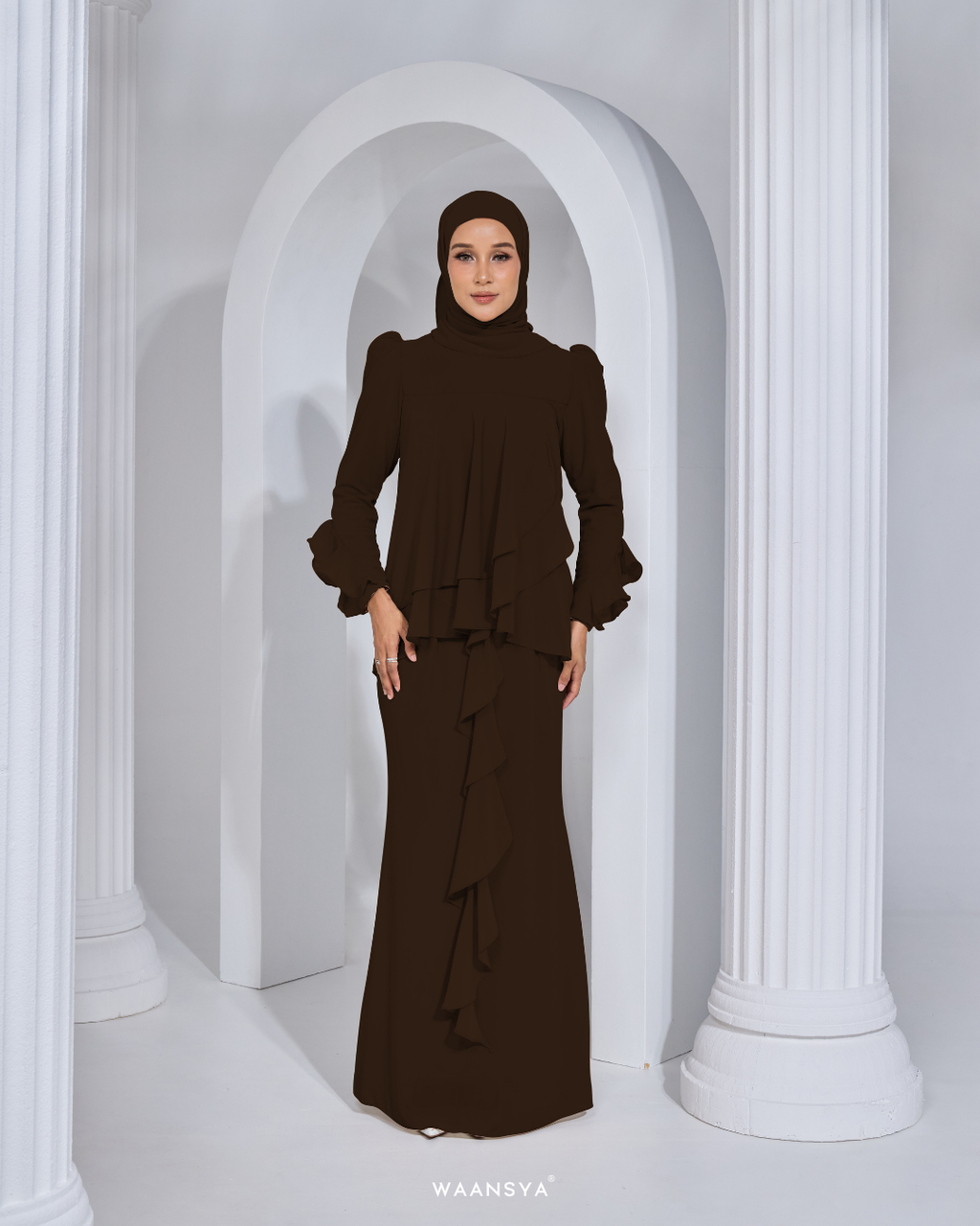 AURORA KURUNG IN DARK BROWN