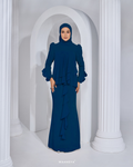 AURORA KURUNG IN TEAL BLUE