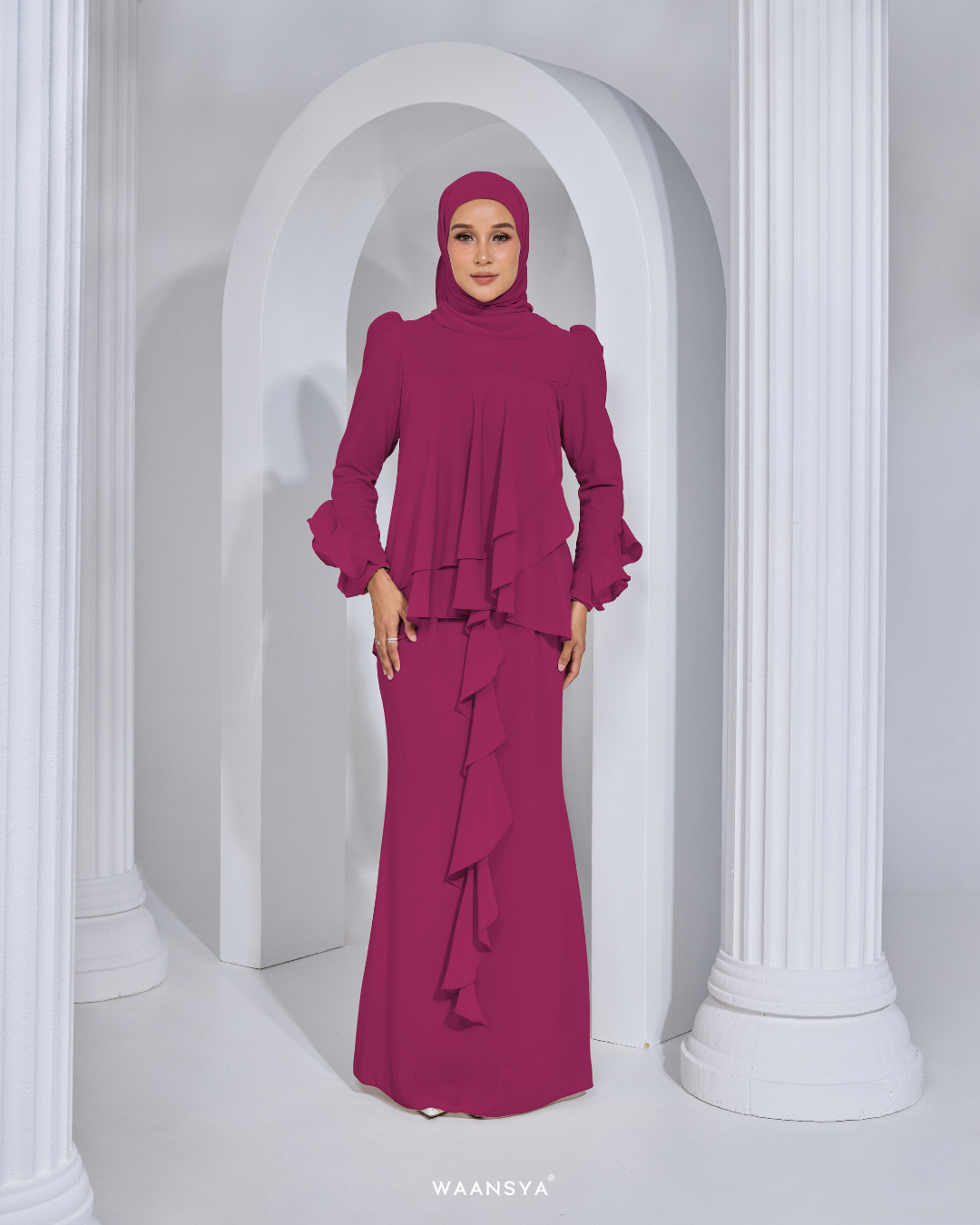 AURORA KURUNG IN FUSCHIA PINK