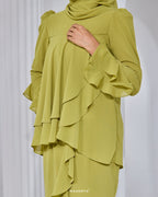 AURORA KURUNG IN LIME GREEN