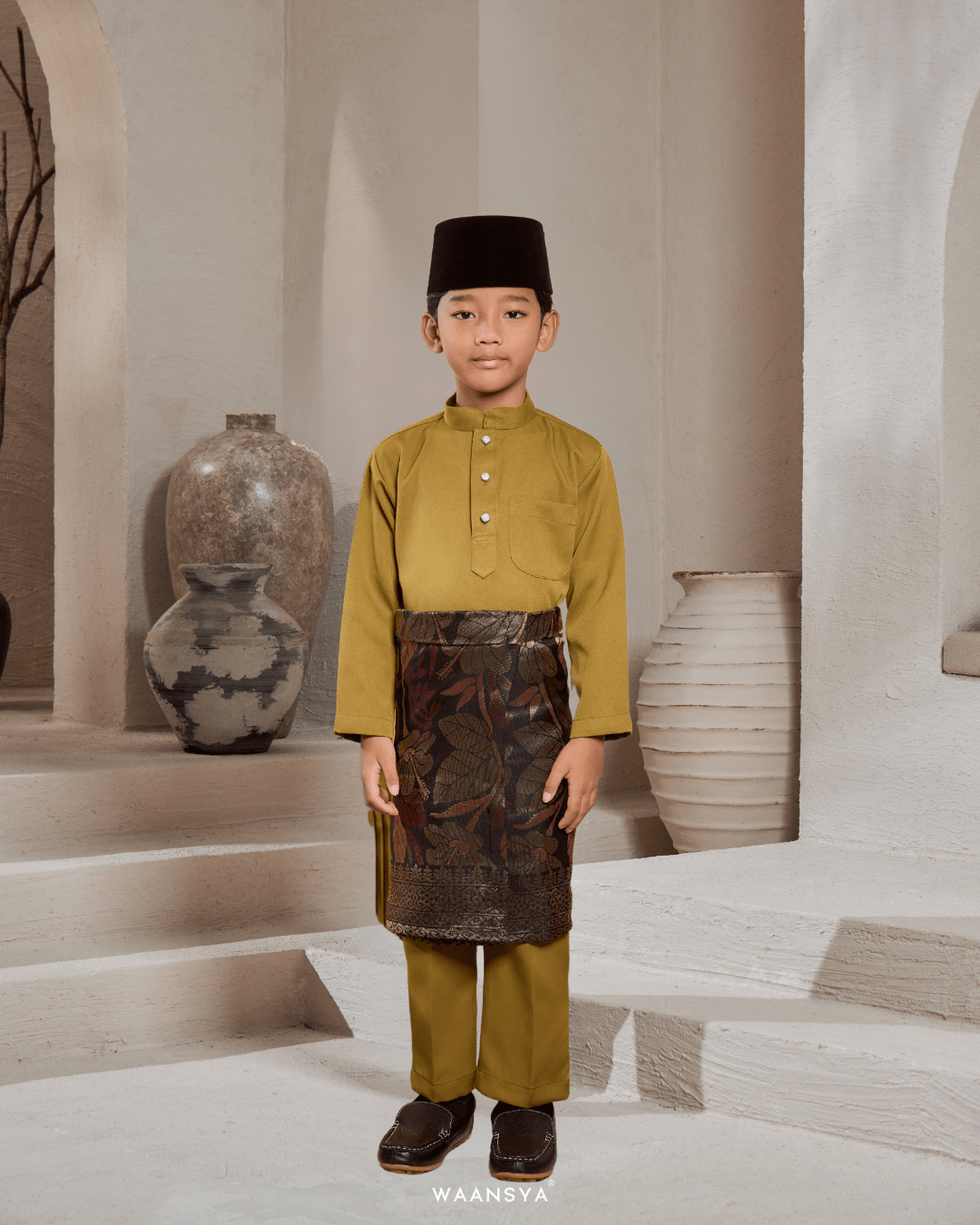 BADANG KIDS IN LIGHT OLIVE
