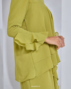 AURORA KURUNG IN LIME GREEN