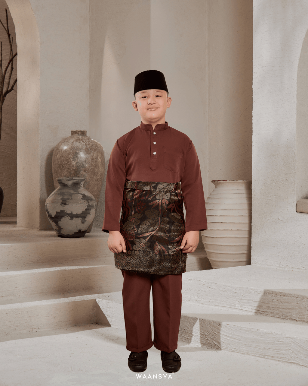 BADANG KIDS IN RICH BROWN